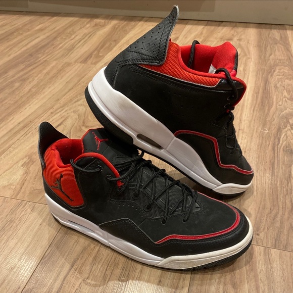 Jordan Other - Air Jordan Courtside 23 Basketball Gym Red Black White Size 8